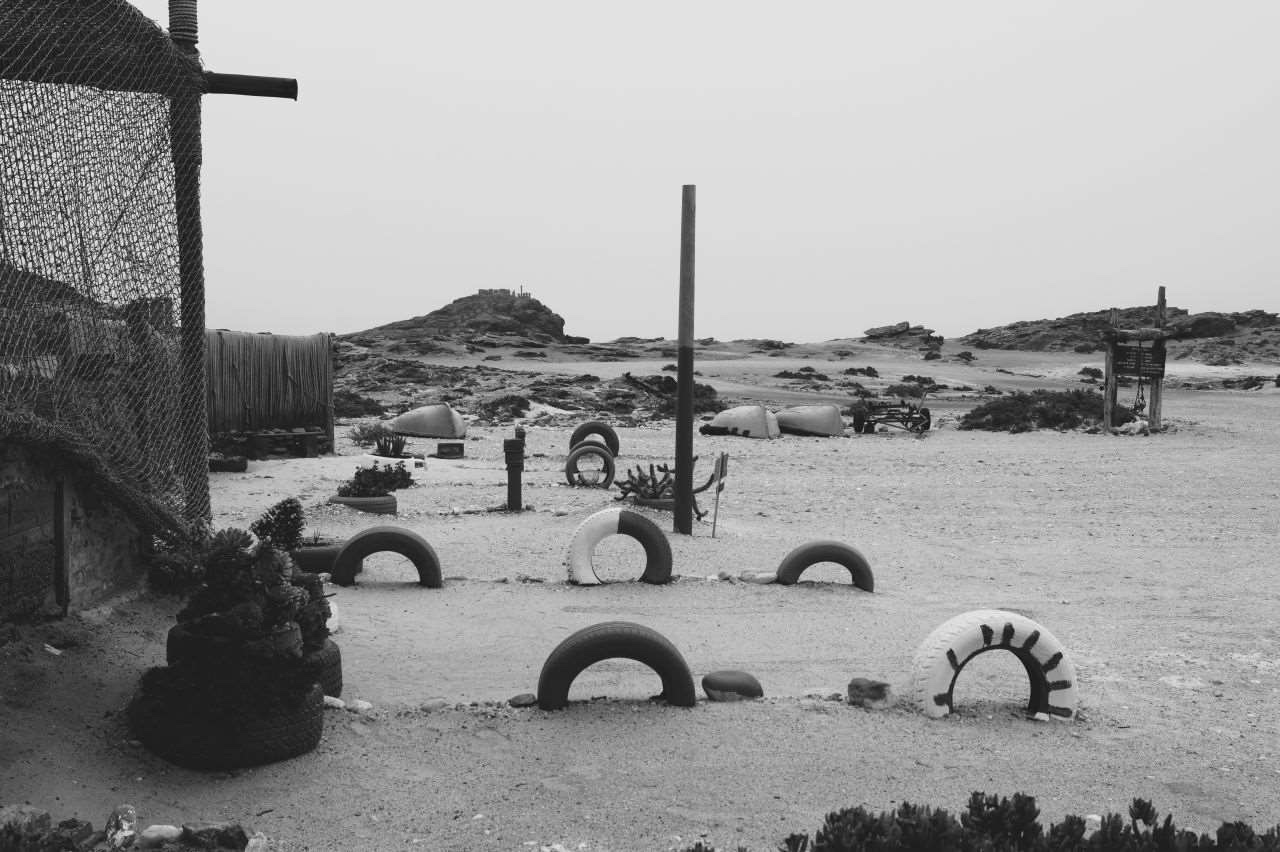 Car Wheels Along the Coast